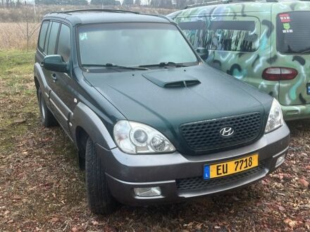 Зелений Хендай Терракан, об'ємом двигуна 2.9 л та пробігом 190 тис. км за 3300 $, фото 1 на Automoto.ua