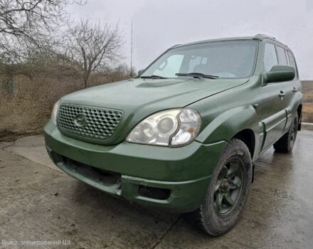 Зеленый Хендай Терракан, объемом двигателя 2.9 л и пробегом 200 тыс. км за 3193 $, фото 1 на Automoto.ua