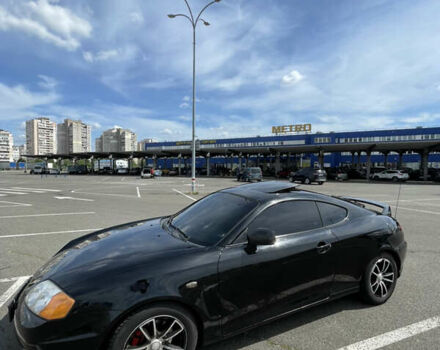 Черный Хендай Тибурон, объемом двигателя 2.7 л и пробегом 67 тыс. км за 6000 $, фото 4 на Automoto.ua