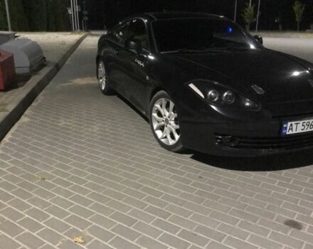 Чорний Хендай Тібурон, об'ємом двигуна 2.7 л та пробігом 300 тис. км за 7000 $, фото 1 на Automoto.ua