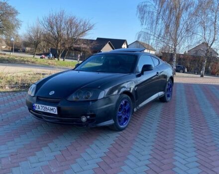 Чорний Хендай Тібурон, об'ємом двигуна 2 л та пробігом 250 тис. км за 2500 $, фото 1 на Automoto.ua