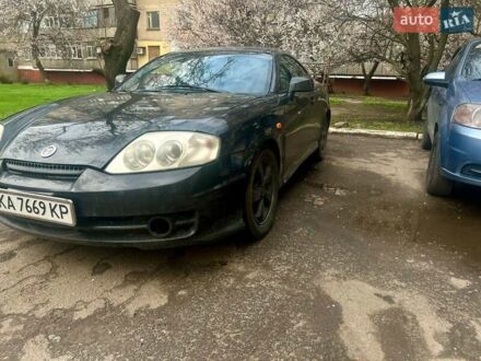 Хендай Тибурон 2005 в Краматорске на Automoto.ua Черный Хендай Тибурон, объемом двигателя 2 л и пробегом 186 тыс. км за 3400 $, фото 1 на Automoto.ua