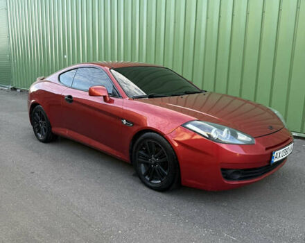 Красный Хендай Тибурон, объемом двигателя 1.98 л и пробегом 240 тыс. км за 5800 $, фото 11 на Automoto.ua