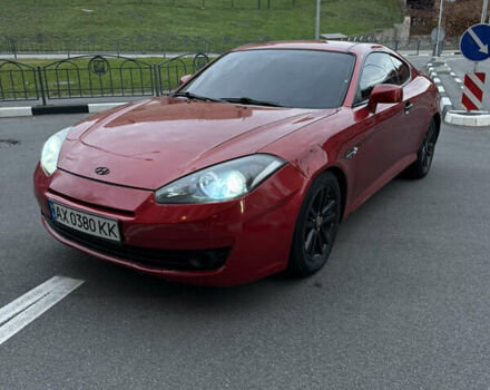 Красный Хендай Тибурон, объемом двигателя 1.98 л и пробегом 240 тыс. км за 5800 $, фото 6 на Automoto.ua