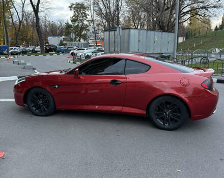 Красный Хендай Тибурон, объемом двигателя 1.98 л и пробегом 240 тыс. км за 5800 $, фото 7 на Automoto.ua