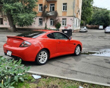 Хендай Тибурон 2007 в Одессе на Automoto.ua Красный Хендай Тибурон, объемом двигателя 2 л и пробегом 109 тыс. км за 5200 $, фото 3 на Automoto.ua