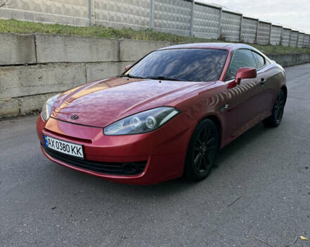 Красный Хендай Тибурон, объемом двигателя 1.98 л и пробегом 240 тыс. км за 5800 $, фото 13 на Automoto.ua