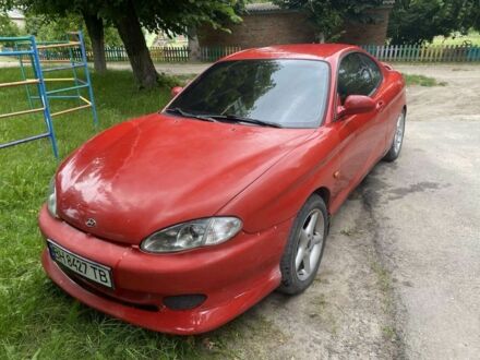 Хендай Тибурон 1996 в Кропивницком (Кировограде) на Automoto.ua Красный Хендай Тибурон, объемом двигателя 2 л и пробегом 98 тыс. км за 4127 $, фото 1 на Automoto.ua