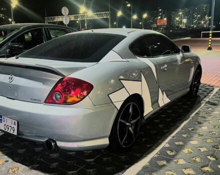 Сірий Хендай Тібурон, об'ємом двигуна 2.7 л та пробігом 300 тис. км за 4500 $, фото 4 на Automoto.ua