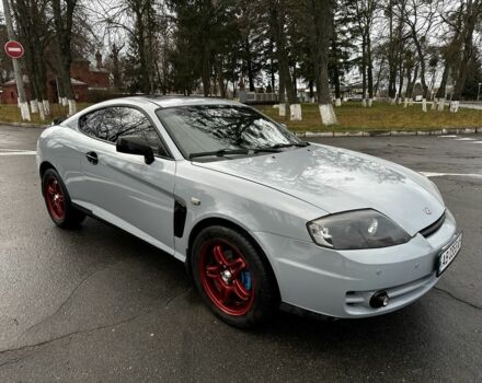 Серый Хендай Тибурон, объемом двигателя 2 л и пробегом 168 тыс. км за 4600 $, фото 9 на Automoto.ua