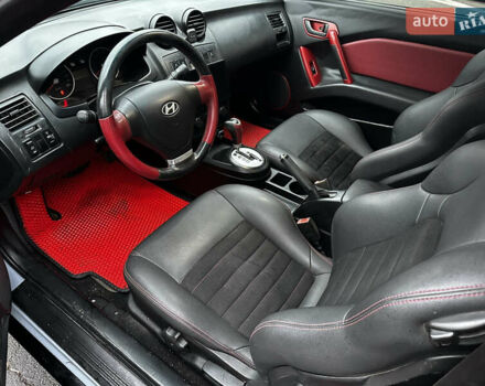 Серый Хендай Тибурон, объемом двигателя 1.98 л и пробегом 168 тыс. км за 4600 $, фото 19 на Automoto.ua