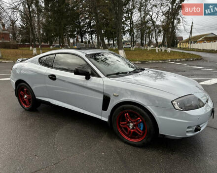 Серый Хендай Тибурон, объемом двигателя 1.98 л и пробегом 168 тыс. км за 4600 $, фото 10 на Automoto.ua