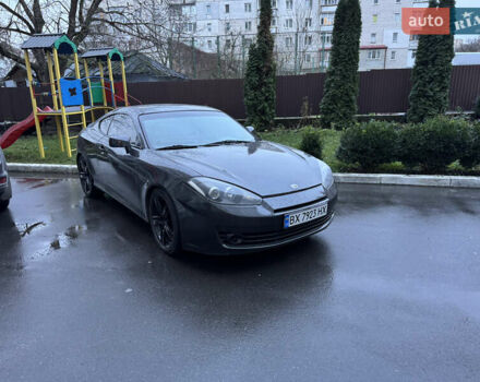 Серый Хендай Тибурон, объемом двигателя 1.98 л и пробегом 103 тыс. км за 7500 $, фото 3 на Automoto.ua