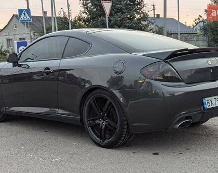 Серый Хендай Тибурон, объемом двигателя 2 л и пробегом 101 тыс. км за 7500 $, фото 5 на Automoto.ua