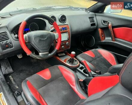 Сірий Хендай Тібурон, об'ємом двигуна 2 л та пробігом 65 тис. км за 3400 $, фото 13 на Automoto.ua