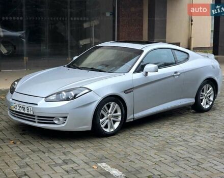 Серый Хендай Тибурон, объемом двигателя 2 л и пробегом 65 тыс. км за 3300 $, фото 1 на Automoto.ua