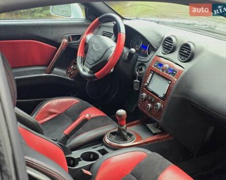 Серый Хендай Тибурон, объемом двигателя 2 л и пробегом 65 тыс. км за 2999 $, фото 15 на Automoto.ua