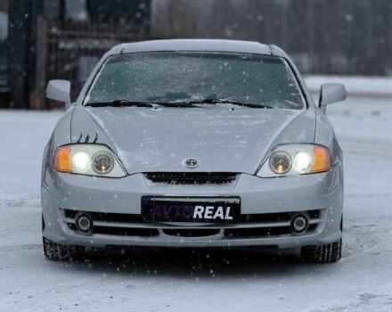 Серый Хендай Тибурон, объемом двигателя 2 л и пробегом 386 тыс. км за 4200 $, фото 1 на Automoto.ua