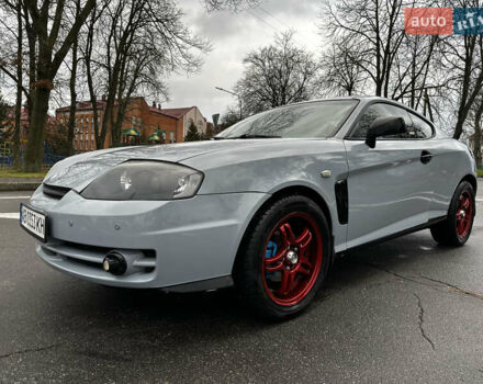 Сірий Хендай Тібурон, об'ємом двигуна 1.98 л та пробігом 168 тис. км за 4600 $, фото 1 на Automoto.ua