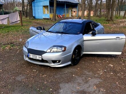 Хендай Тибурон 2006 в Полтаве на Automoto.ua Серый Хендай Тибурон, объемом двигателя 2 л и пробегом 190 тыс. км за 4200 $, фото 1 на Automoto.ua