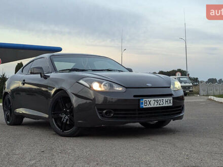 Серый Хендай Тибурон, объемом двигателя 2 л и пробегом 101 тыс. км за 7500 $, фото 1 на Automoto.ua