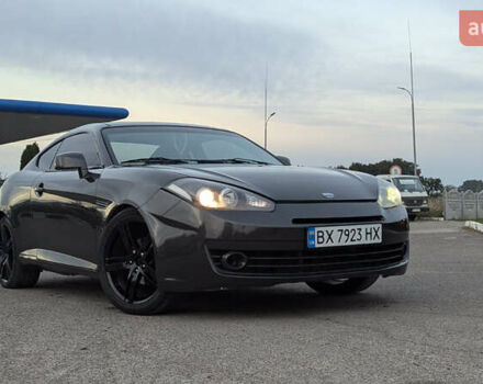 Серый Хендай Тибурон, объемом двигателя 2 л и пробегом 101 тыс. км за 7500 $, фото 1 на Automoto.ua