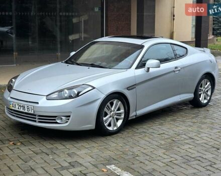 Серый Хендай Тибурон, объемом двигателя 2 л и пробегом 65 тыс. км за 3400 $, фото 1 на Automoto.ua