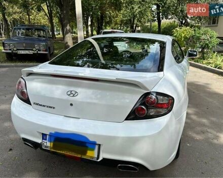 Синий Хендай Тибурон, объемом двигателя 1.45 л и пробегом 62 тыс. км за 7800 $, фото 3 на Automoto.ua