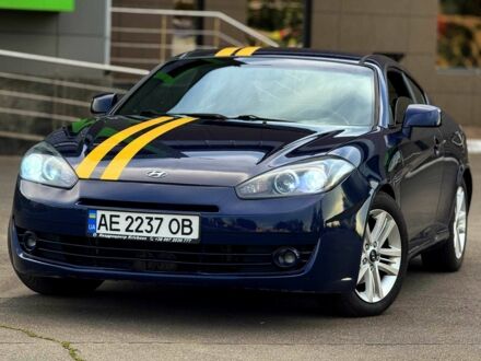 Хендай Тибурон 2007 в Кривом Роге на Automoto.ua Синий Хендай Тибурон, объемом двигателя 2 л и пробегом 188 тыс. км за 5500 $, фото 1 на Automoto.ua