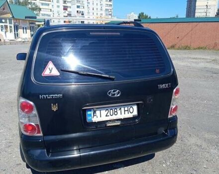 Чорний Хендай Траджет, об'ємом двигуна 2 л та пробігом 350 тис. км за 5400 $, фото 9 на Automoto.ua