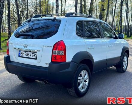 Белый Хендай Туксон, объемом двигателя 20 л и пробегом 146 тыс. км за 9950 $, фото 4 на Automoto.ua