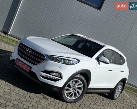 Хендай Туксон 2016 в Ивано-Франковске на Automoto.ua Белый Хендай Туксон, объемом двигателя 2 л и пробегом 148 тыс. км за 18950 $, фото 12 на Automoto.ua