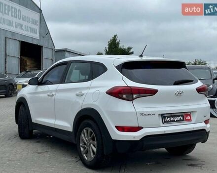 Белый Хендай Туксон, объемом двигателя 2 л и пробегом 147 тыс. км за 18740 $, фото 6 на Automoto.ua