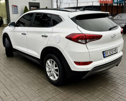 Белый Хендай Туксон, объемом двигателя 2 л и пробегом 173 тыс. км за 17200 $, фото 3 на Automoto.ua