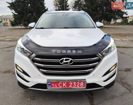 Белый Хендай Туксон, объемом двигателя 2 л и пробегом 217 тыс. км за 18300 $, фото 50 на Automoto.ua