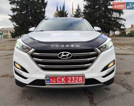 Белый Хендай Туксон, объемом двигателя 2 л и пробегом 217 тыс. км за 18300 $, фото 47 на Automoto.ua