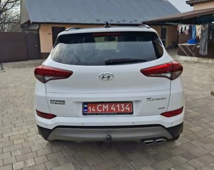 Белый Хендай Туксон, объемом двигателя 2 л и пробегом 203 тыс. км за 18700 $, фото 20 на Automoto.ua