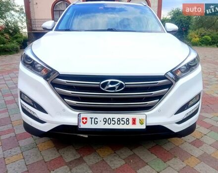 Хендай Туксон 2018 в Львове на Automoto.ua Белый Хендай Туксон, объемом двигателя 2 л и пробегом 169 тыс. км за 21400 $, фото 19 на Automoto.ua
