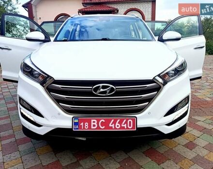 Хендай Туксон 2018 в Львове на Automoto.ua Белый Хендай Туксон, объемом двигателя 2 л и пробегом 169 тыс. км за 21400 $, фото 39 на Automoto.ua