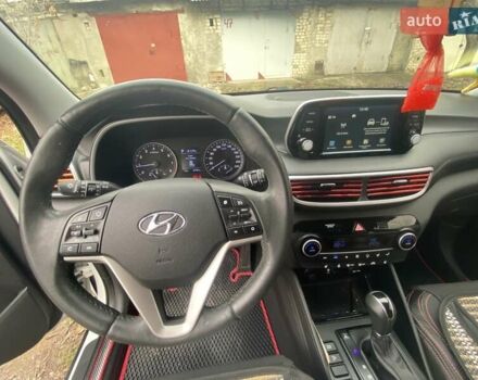 Білий Хендай Туксон, об'ємом двигуна 2 л та пробігом 40 тис. км за 20700 $, фото 11 на Automoto.ua