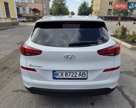 Белый Хендай Туксон, объемом двигателя 2 л и пробегом 71 тыс. км за 22800 $, фото 7 на Automoto.ua