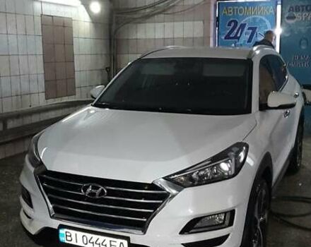 Білий Хендай Туксон, об'ємом двигуна 2 л та пробігом 82 тис. км за 25000 $, фото 1 на Automoto.ua