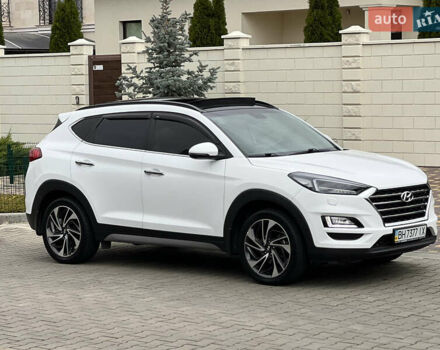 Белый Хендай Туксон, объемом двигателя 2 л и пробегом 50 тыс. км за 23800 $, фото 12 на Automoto.ua