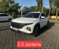 Белый Хендай Туксон, объемом двигателя 2 л и пробегом 162 тыс. км за 27500 $, фото 1 на Automoto.ua