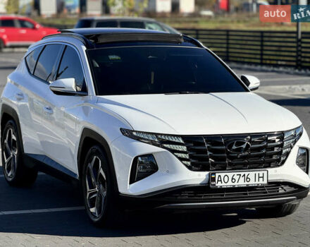 Белый Хендай Туксон, объемом двигателя 2 л и пробегом 147 тыс. км за 23700 $, фото 28 на Automoto.ua