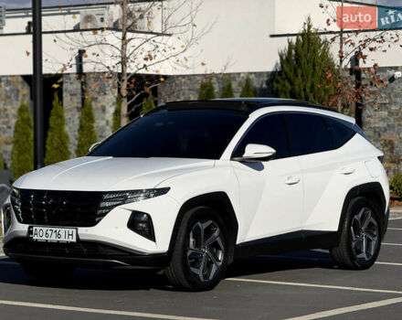 Белый Хендай Туксон, объемом двигателя 2 л и пробегом 147 тыс. км за 23700 $, фото 25 на Automoto.ua