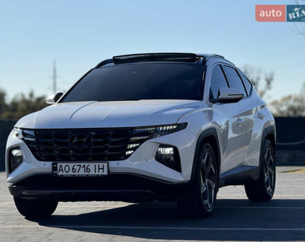 Белый Хендай Туксон, объемом двигателя 2 л и пробегом 147 тыс. км за 23700 $, фото 59 на Automoto.ua