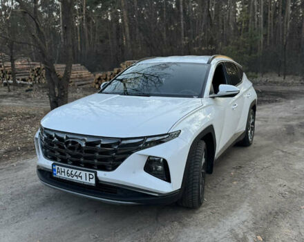 Білий Хендай Туксон, об'ємом двигуна 2 л та пробігом 49 тис. км за 29499 $, фото 1 на Automoto.ua