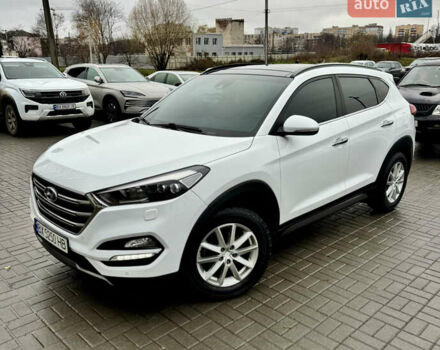 Белый Хендай Туксон, объемом двигателя 2 л и пробегом 173 тыс. км за 17200 $, фото 1 на Automoto.ua