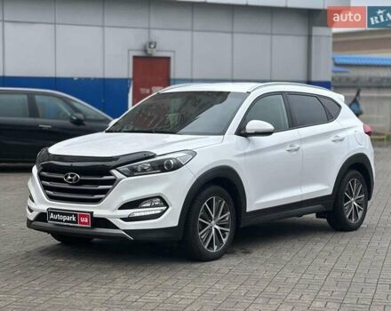 Білий Хендай Туксон, об'ємом двигуна 2 л та пробігом 175 тис. км за 22990 $, фото 1 на Automoto.ua